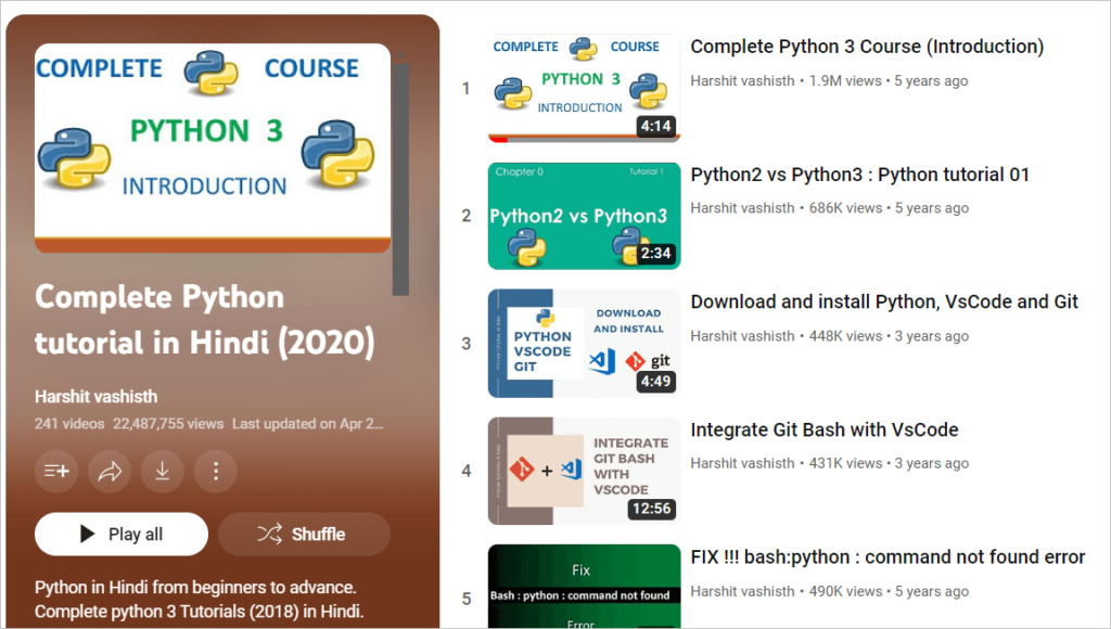 9 Best Python YouTube Channels to Learn Python Programming [Updated]