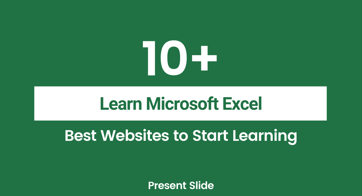 Websites to Learn Microsoft Excel 2020