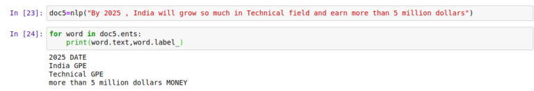 Implementing spaCy Library - Advanced Natural Language Processing