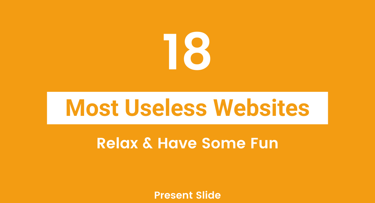 Most Useless Websites