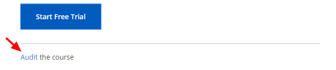 Audit Coursera Courses