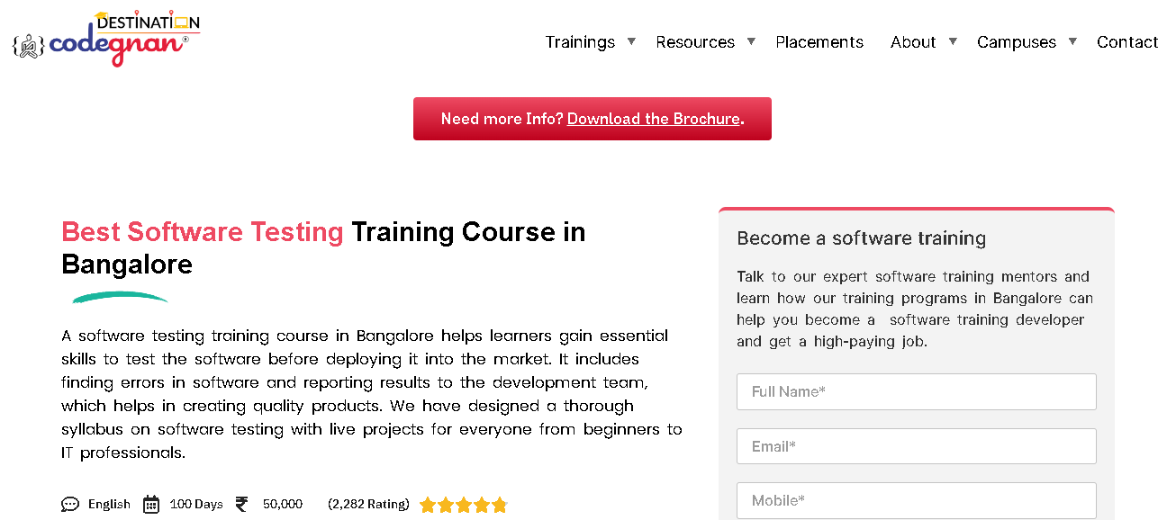 Codegnan Course